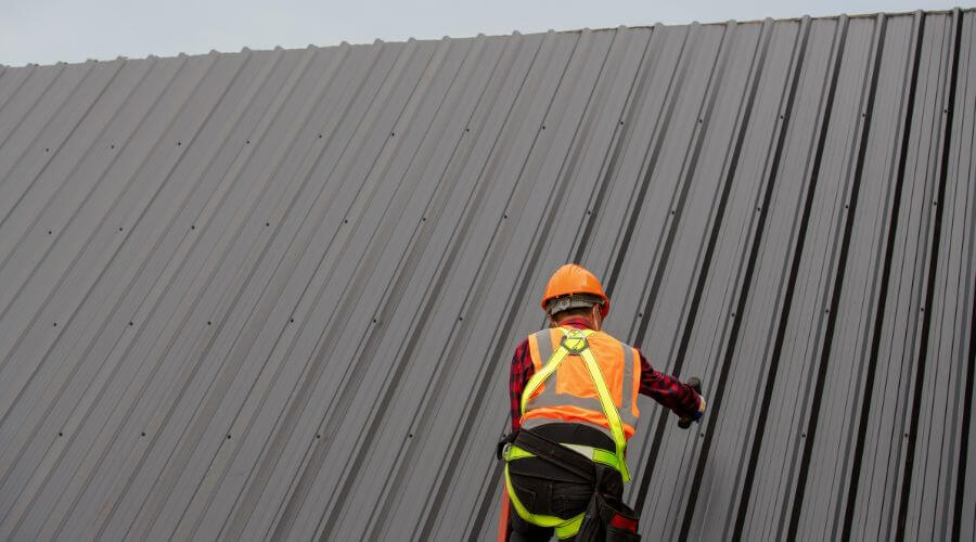 Professional metal roof installation services in Quinlan, TX